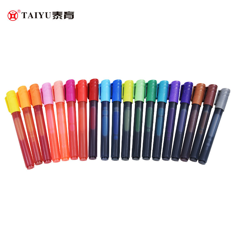 Pen Penanda Minyak Dengan Perlindungan Alam Sekitar Dan Penanda Akrilik Warna Boleh Disesuaikan Bebas Pencemaran